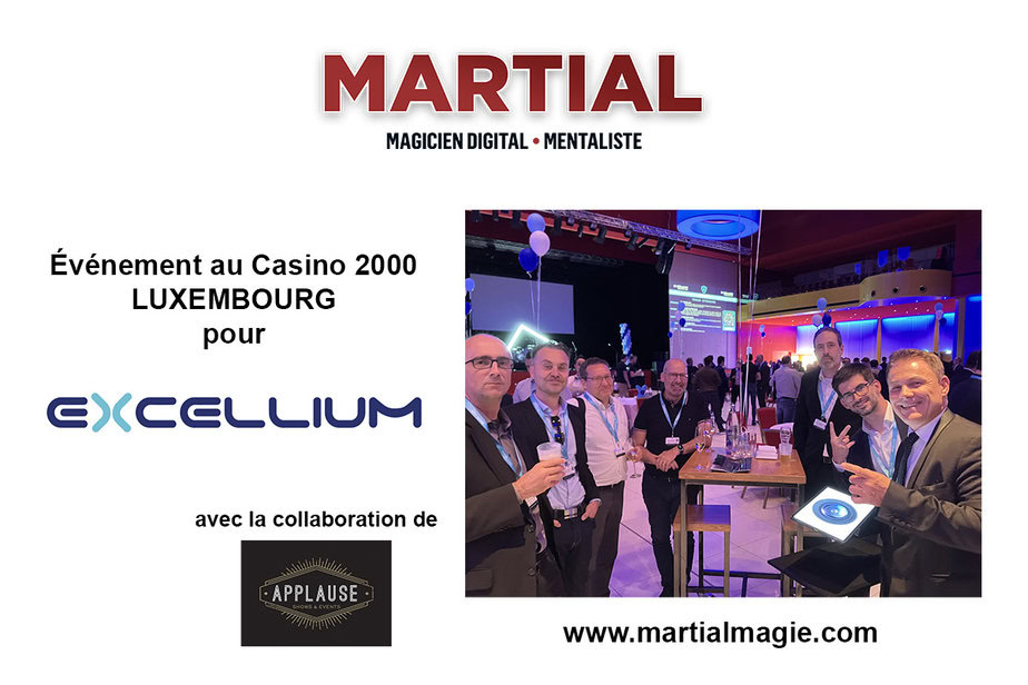 Animation Magie Digitale Pour Excellium Au Luxembourg